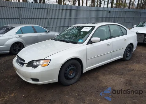2006 Subaru Legacy 2.5I from USA, damaged, VIN 4S3BL626666205493